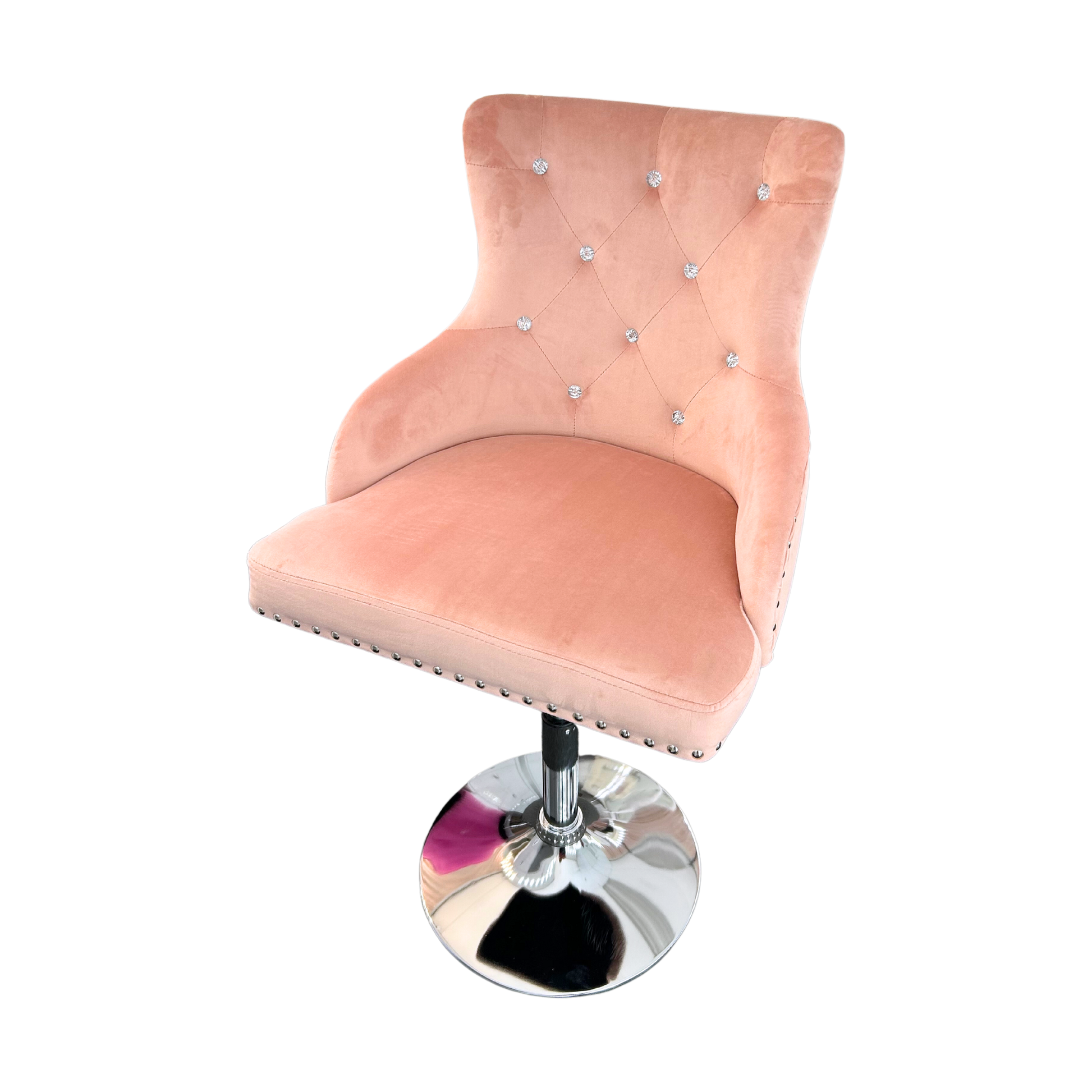 pink dressing chair Amazon.com: Furniliving Pink Vanity Chairs, Velvet Makeup Chair for Bedroom, Home Office Desk Chair with Gold Plating Legs, Cute Accent Chair for Makeup Room, Bedroom, Living Room, Guest Reception (Velvet Pink) :