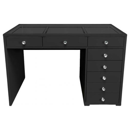 Luxi 47" Glass Top Vanity