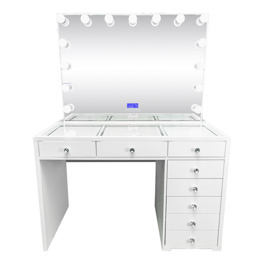 Luxi - 47" Glass Top & Frameless Mirror